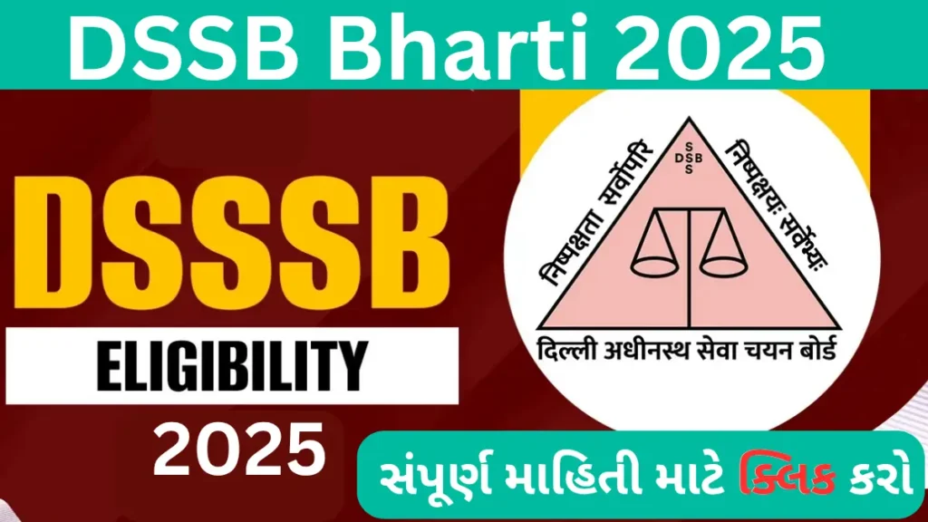 DSSSB PGT Bharti 2025