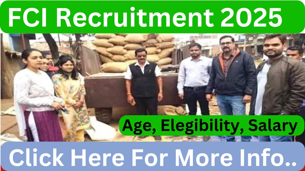 FCI Recruitment 2025